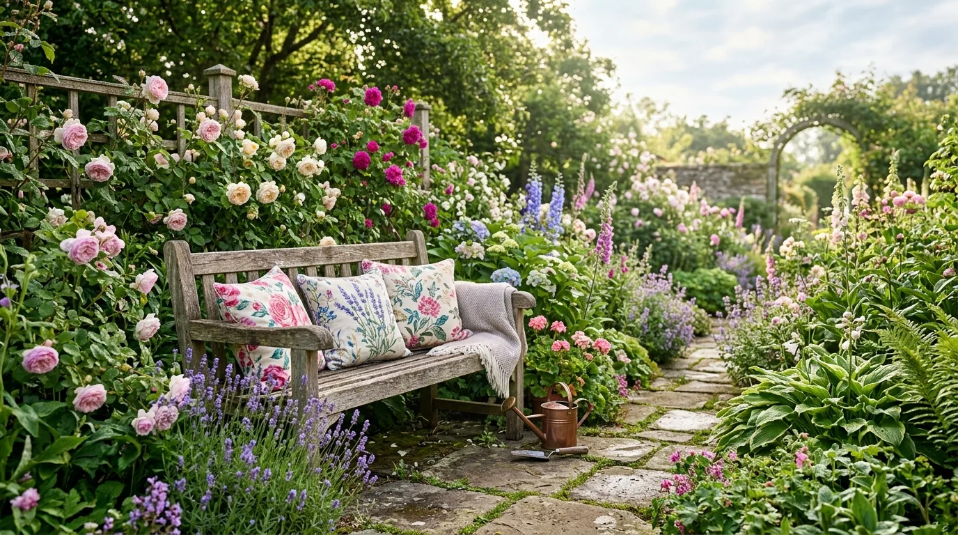 Decorative Garden Bench